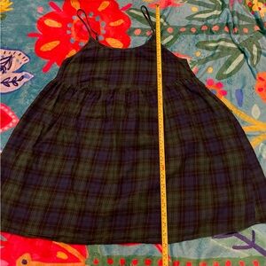 Wild Fable Plaid Dress in Green and Blue